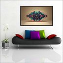 Ver imagem 5 de Quadro Decorativo Abstrato Arte Moderna Com Moldura 002