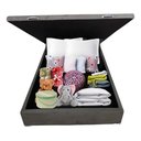 Ver imagem 2 de Box Baú Casal Suede Cinza So1clique 1,38 X 1,88 Pistão a Gás