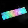 Teclado Transparente Led Color Padrão Usb N240403-1 - Quanhe - 3