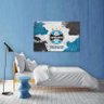 Quadro do Grêmio Futebol decorativo Art em Tecido - 2