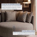 Ver imagem 5 de Poltrona Redonda Decorativa 2 Lugares com Almofadas 150cm Soho