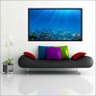 Quadro Decorativo Fundo Do Mar Oceano Aquário Peixes - 1
