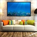 Ver imagem 2 de Quadro Decorativo Fundo Do Mar Oceano Aquário Peixes