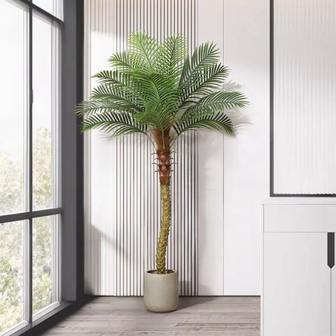 Palmeira Phoenix Artificial com Folhas Grandes Planta 2.30m