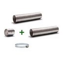 Ver imagem 6 de Kit Duto Semi-flex. 100mm C/3m (3pçs) C/2 luva + 6 abraç.