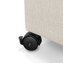 Ver imagem 4 de Recamier Baú com Rodízios Cancun 1,50m Linho Crú