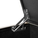 Ver imagem 5 de Recamier Baú com Rodízios Cancun 1,50m Linho Crú