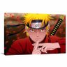 Quadro do Naruto Uzumaki Anime decorativo em Tecido - 3