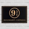 Placa Decorativa MDF - Plataforma 9 3/4 - Harry Potter - 1