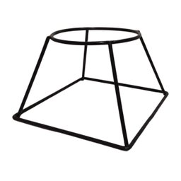 Suporte Torre Pequena Kokedama (10x14x14) Preto Jc Jardim - 1