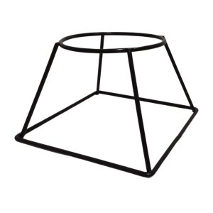 Suporte Torre Pequena Kokedama (10x14x14) Preto Jc Jardim