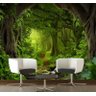 Papel De Parede Paisagem Floresta Estrada Natureza GG598 - 2