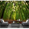 Papel De Parede Adesivo Floresta Bambu Japão Completo GG532 - 2