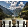 Adesivo Parede Paisagem Montanhas Rio Viagem Natureza GG188 - 2