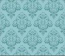 Ver imagem 2 de Papel de Parede Lavável Clássico Arabesco Eterno Azul