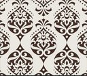 Ver imagem 2 de Papel de Parede Lavável Clássico Arabesco Tribal