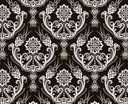 Ver imagem 2 de Papel de Parede Lavável Clássico Arabesco luxo escuro