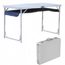 Ver imagem 1 de Mesa Dobravel em Aluminio Que Vira Maleta para Camping Top Nautika