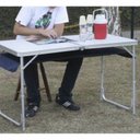 Ver imagem 2 de Mesa Dobravel em Aluminio Que Vira Maleta para Camping Top Nautika