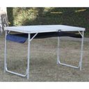 Ver imagem 7 de Mesa Dobravel em Aluminio Que Vira Maleta para Camping Top Nautika