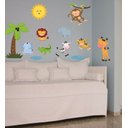 Ver imagem 2 de Adesivo Parede Infantil Safarí