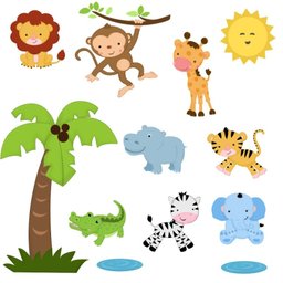 Adesivo Parede Infantil Safarí - 1
