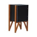 Ver imagem 6 de Gaveteiro-mesa Cabeceira Decor Preto-amêndoa