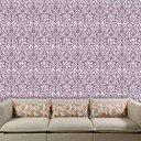 Ver imagem 1 de Papel de Parede Lavável Clássico Arabesco Violeta