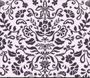Ver imagem 2 de Papel de Parede Lavável Clássico Arabesco Violeta