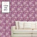 Ver imagem 1 de Papel de Parede Lavável Clássico Arabesco Violeta