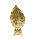Ver imagem 5 de Folha Dourado com Esfera Decorativa 10cm em Metal Decoração:03