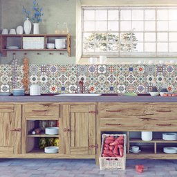 Adesivo de Azulejo Vila Velha 20x20 cm com 12un - 2