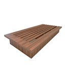 Ver imagem 2 de Cama Solteiro sob Medida Nn 96cmx200cm 100% Mdf Casa Lar Cor:nogueira Cadiz