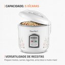 Ver imagem 2 de Panela Elétrica de Arroz Mondial Bianca Rice 5 400w Branco 127v - Npe-05-5x