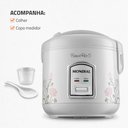 Ver imagem 7 de Panela Elétrica de Arroz Mondial Bianca Rice 5 400w Branco 127v - Npe-05-5x