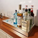 Ver imagem 3 de Bandeja Decorativa Espelhada para Aparador, Mesa e Sala 30x50cm