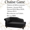 Ver imagem 3 de Recamier Diva Chaise Capitone 160 cm Pes MDF Gane SL 944 Veludo Peer