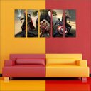 Ver imagem 2 de Quadro Decorativo Filmes Os Vingadores Mosaico 5 Peças G9