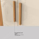 Ver imagem 6 de Guarda-Roupa 10 Portas 4 Gavetas Vizanno Amarelo/Cinamon/Off White
