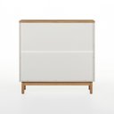 Ver imagem 4 de Sapateira Kaki 4 Portas 105 Cm X 35 Cm Tauari / Off White