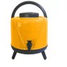 Garrafa Térmica Botijão Água Amarelo 5Litros Torneira Tripé - 1