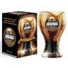Seis Copos Oficiais Cerveja Brahma Black 430 Ml - 1