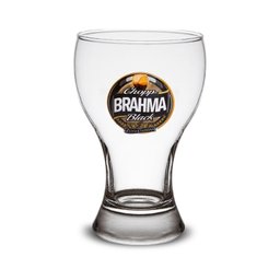 Seis Copos Oficiais Cerveja Brahma Black 430 Ml - 4