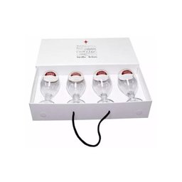 Quatro Taças Stella Artois 250 Ml Importado Maleta Especial - 1