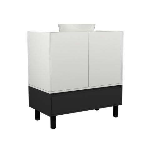 Gabinete para Banheiro com Pé Jessé 60 Cm