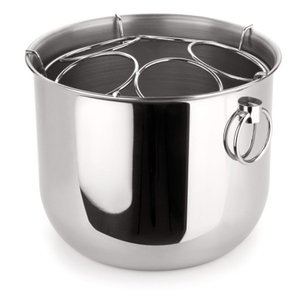 Balde Champagneira 12 Litros Com Alças E Grelha 5 Garrafas