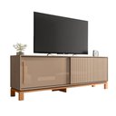 Ver imagem 2 de Bancada Mondrian 1.8 65" 179.4cm MDP com Nicho e Portas Correr Fosco Mais de Casa