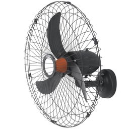 Ventilador de Parede 70cm Preto 270 Watts Bivolt - V70pprrb - Goar - 1