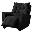 Ver imagem 3 de Poltrona do Papai Reclinável King Veludo Speciale Home Preto