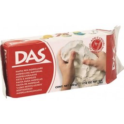 Massa Cerâmica Fria Das 500g Branca - 1